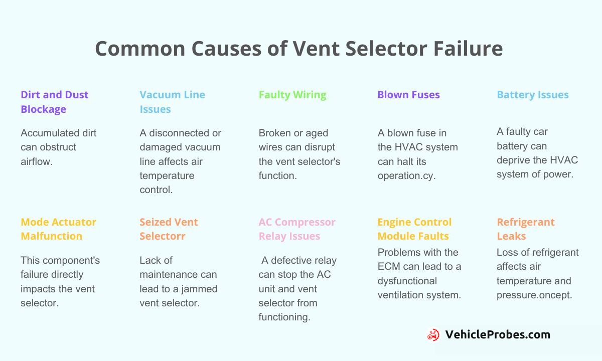 Common Causes of Vent Selector Failure