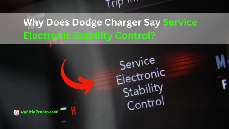 Service Electronic Stability Control Dodge Charger