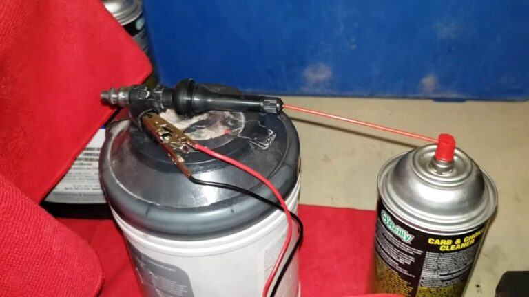 a can with wires connected to it